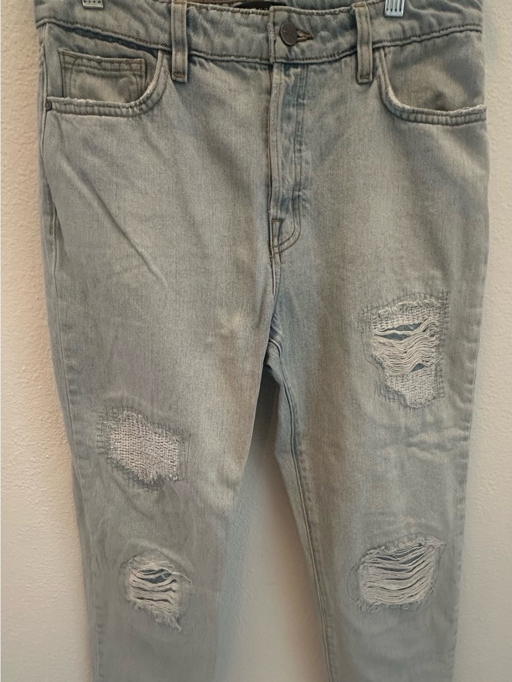 Sanctuary Light Blue Distressed Skinny Jeans